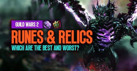Gw2 best relics The fear condition makes things run away from the area